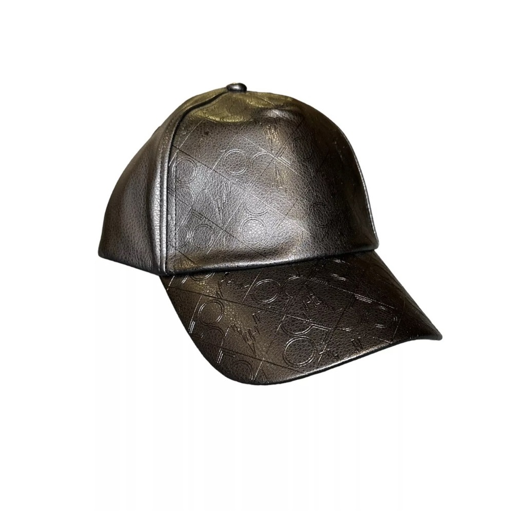 Disney Embossed Leather Hat / Cap 25th Anniversary